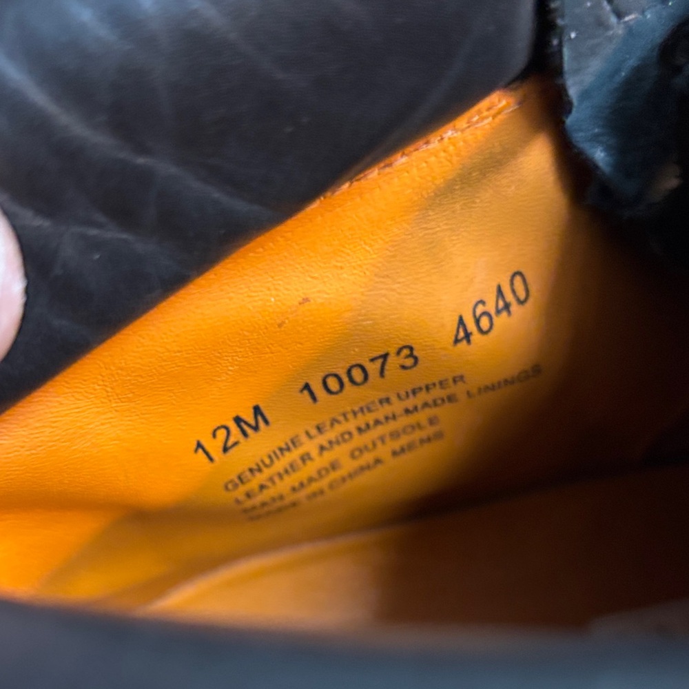 Timberland Men's Dark Leather Boots - Picture 5 of 5
